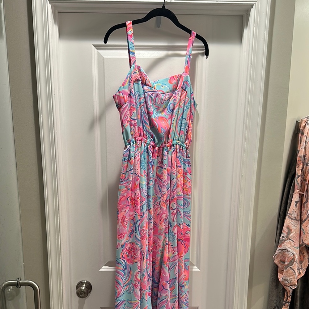 Lilly Pulitzer Floral Maxi Dress